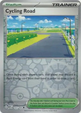 151 Set Cycling Road #157/165 reverse holo