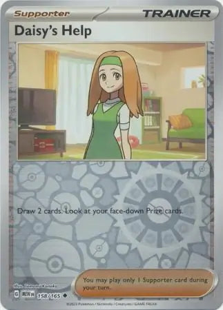 151 Set Daisy's Help #158/165 reverse holo