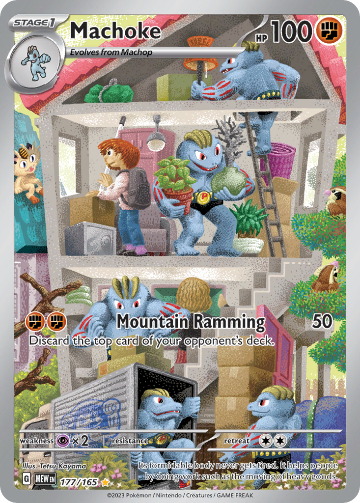 151 Set Machoke #177/165