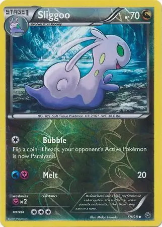 Ancient Origins Sliggoo #59/98 reverse holo