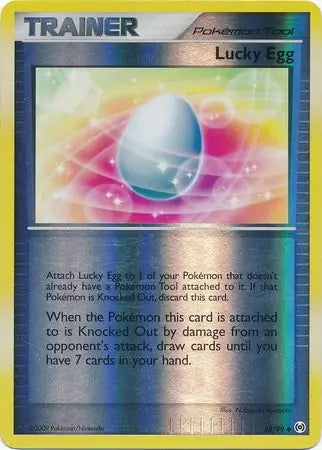 Arceus Set Lucky Egg #88/99 reverse holo