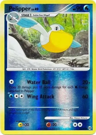 Arceus Set Pelipper #45/99 reverse holo