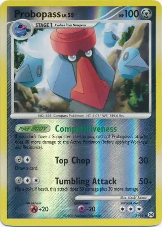 Arceus Set Probopass #7/99 reverse holo