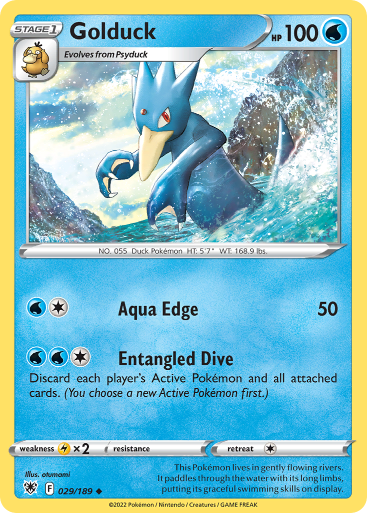 Astral Radiance Golduck #29/189