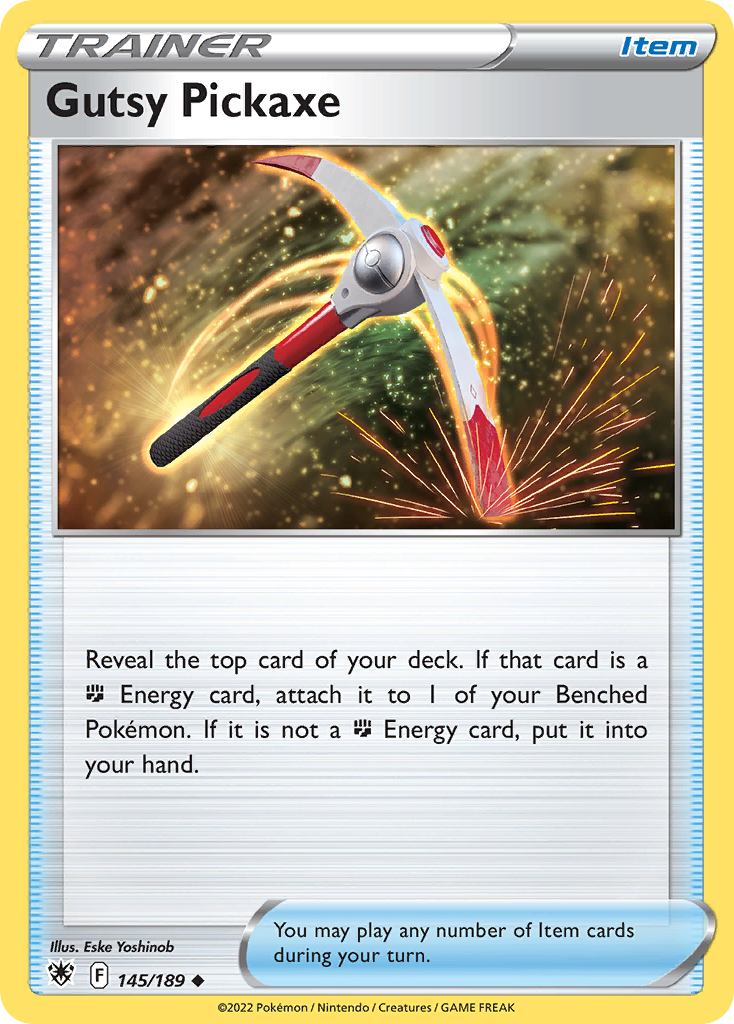 Astral Radiance Gutsy Pickaxe #145/189