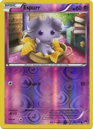 BREAKpoint Espurr #58/122 reverse holo