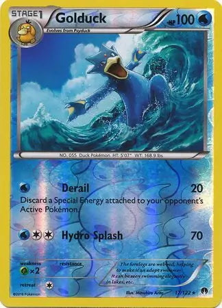 BREAKpoint Golduck #17/122 reverse holo