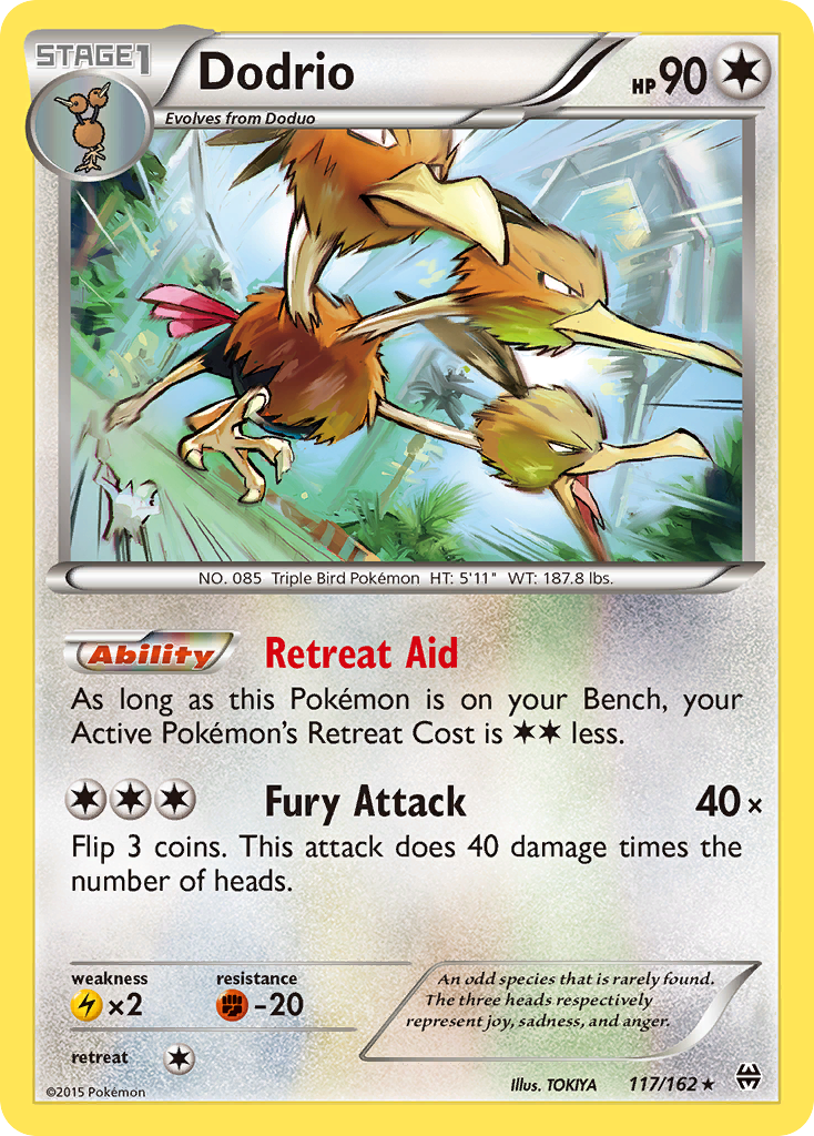 BREAKthrough Dodrio #117/162