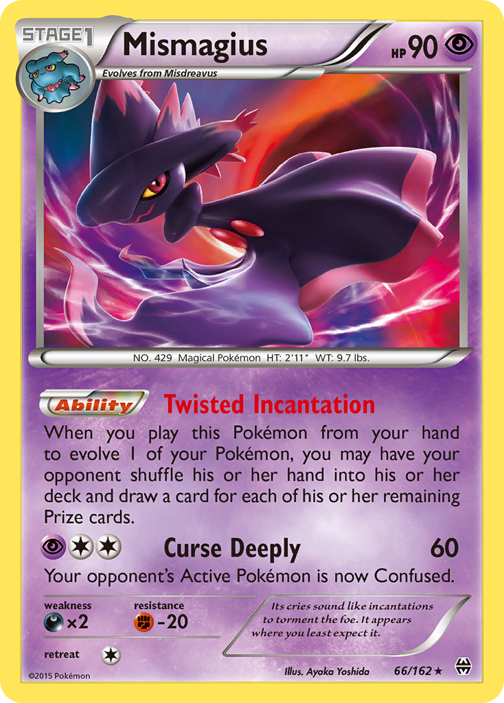 BREAKthrough Holo Mismagius #66/162
