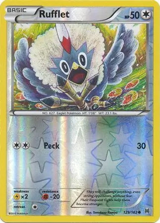 BREAKthrough Rufflet #129/162 reverse holo