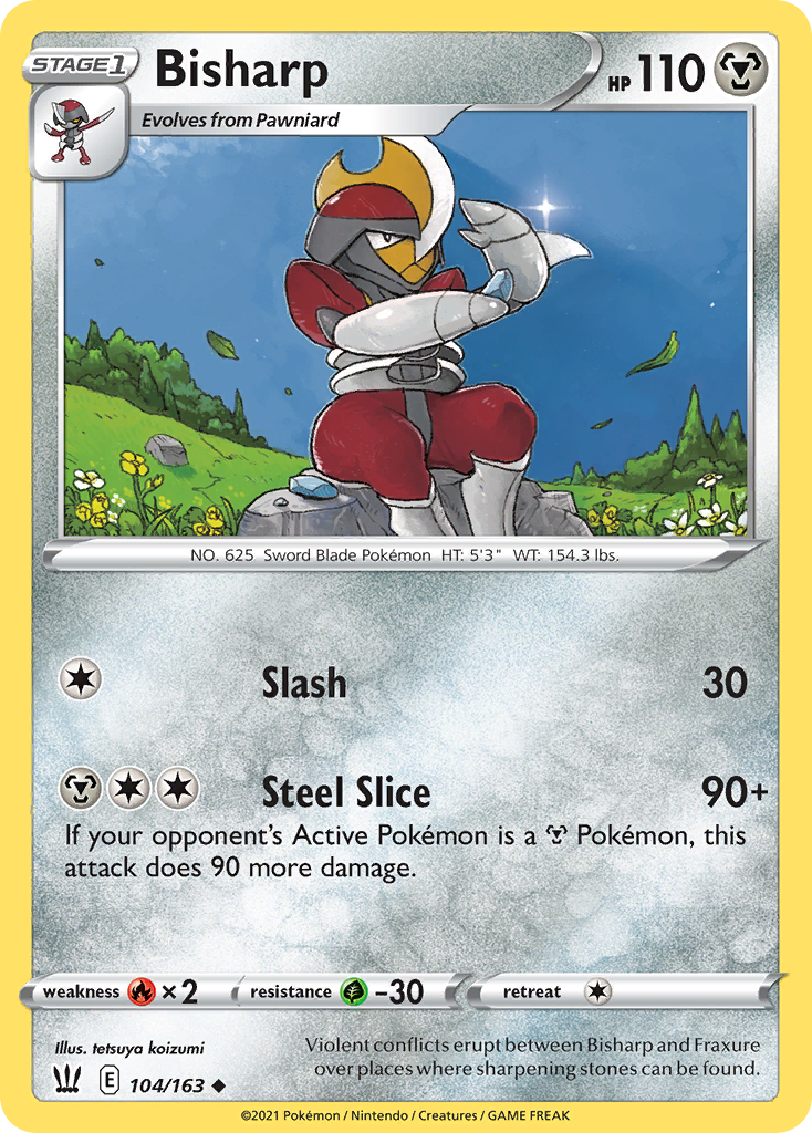 Battle Styles Bisharp #104/163