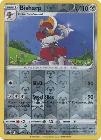 Battle Styles Bisharp #104/163 reverse holo