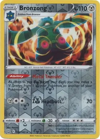 Battle Styles Bronzong #102/163 reverse holo