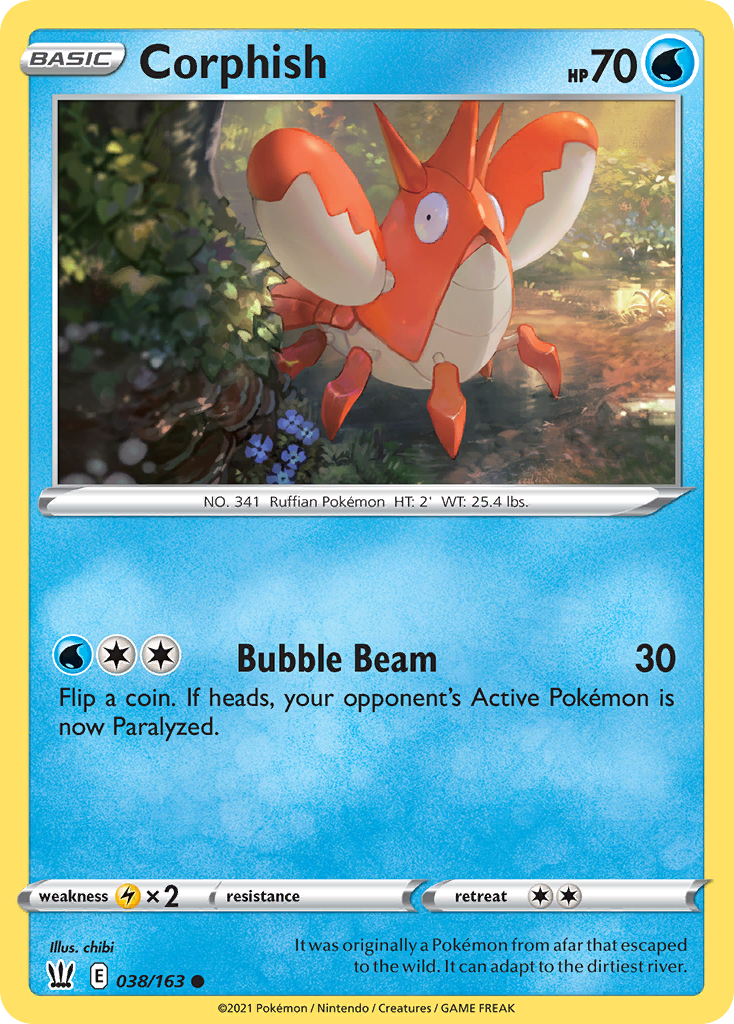 Battle Styles Corphish #38/163