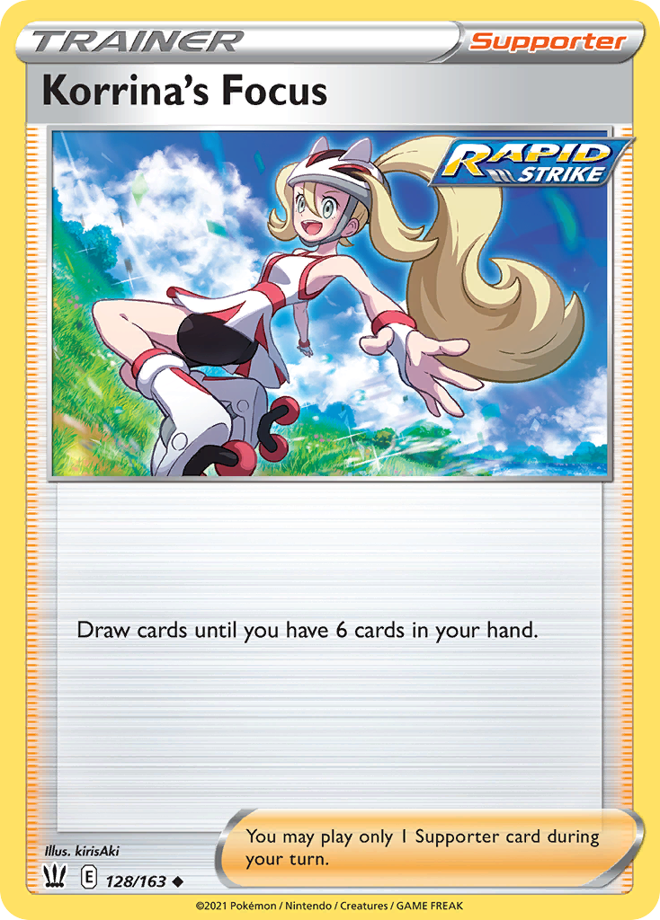 Battle Styles Korrina’s Focus #128/163