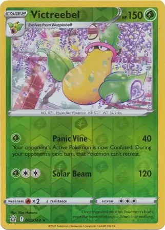 Battle Styles Victreebel #3/163 reverse holo
