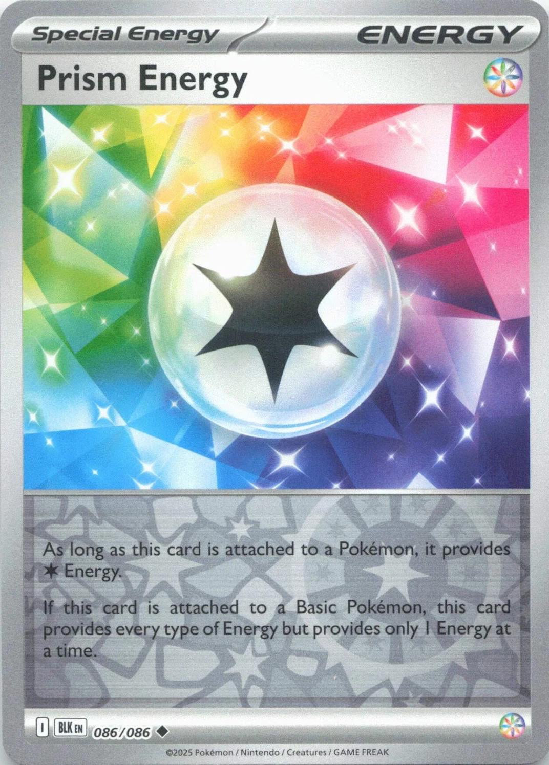 Black Bolt Prism Energy #86/86 reverse holo