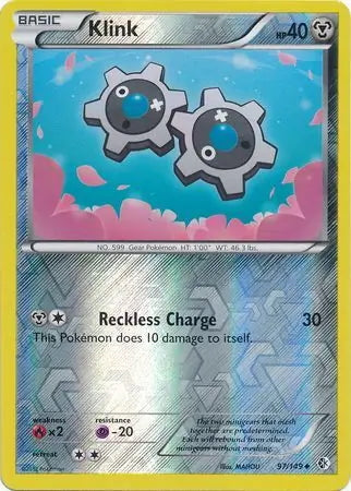 Boundaries Crossed Klink #97/149 reverse holo