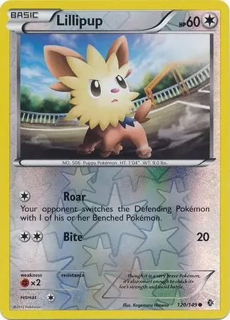 Boundaries Crossed Lillipup #120/149 reverse holo