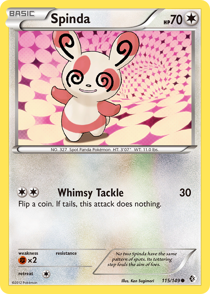Boundaries Crossed Spinda #115/149