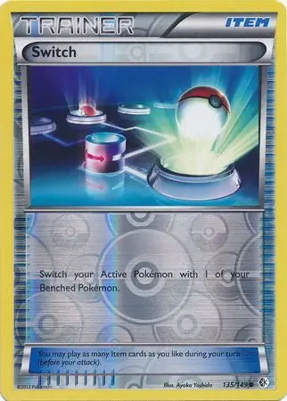 Boundaries Crossed Switch #135/149 reverse holo