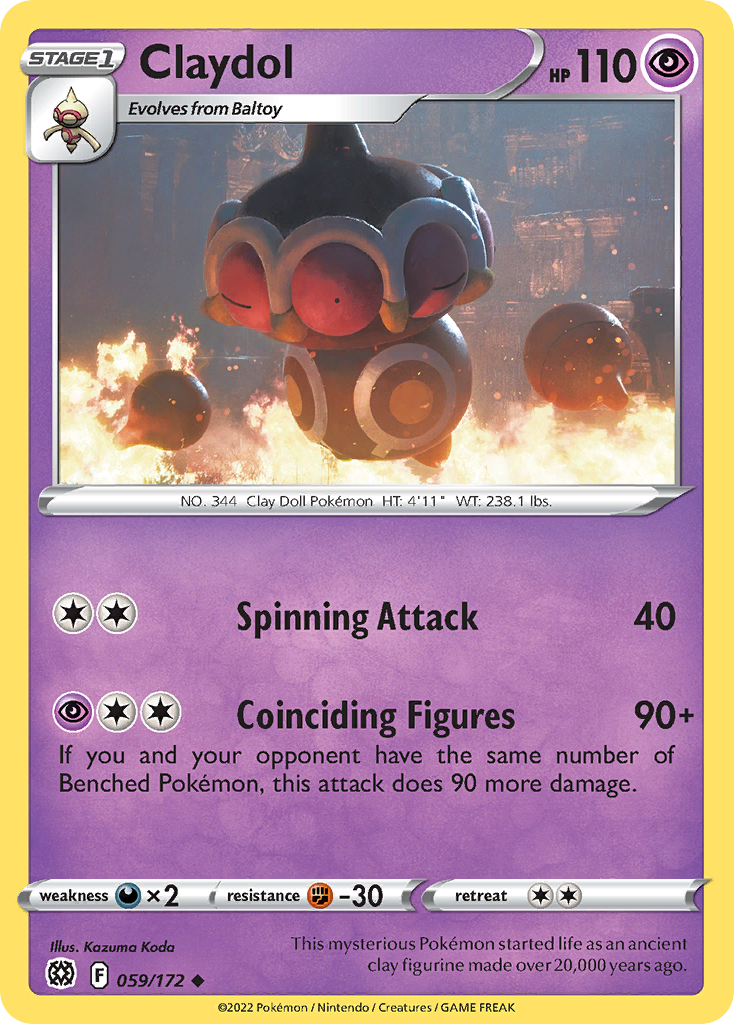 Brilliant Stars Claydol #59/172