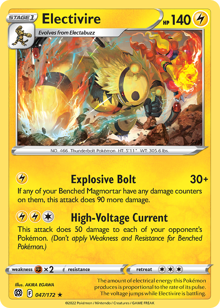 Brilliant Stars Electivire #47/172