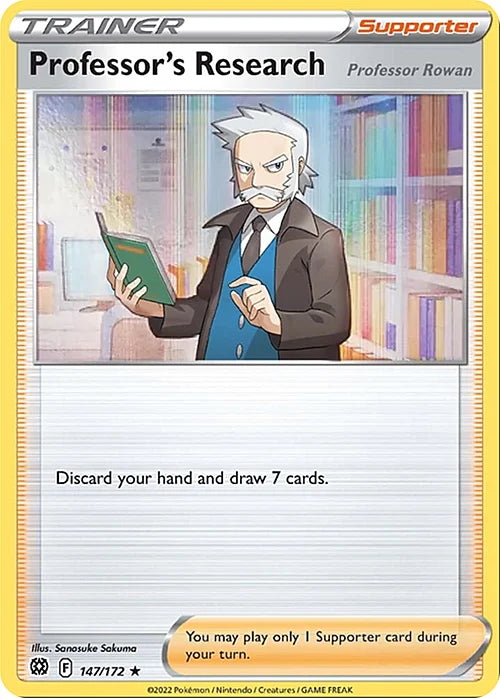 Brilliant Stars Holo Professor’s Research #147/172