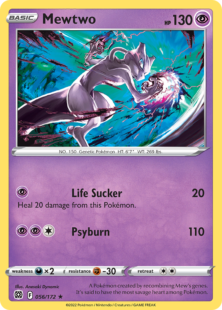 Brilliant Stars Mewtwo #56/172