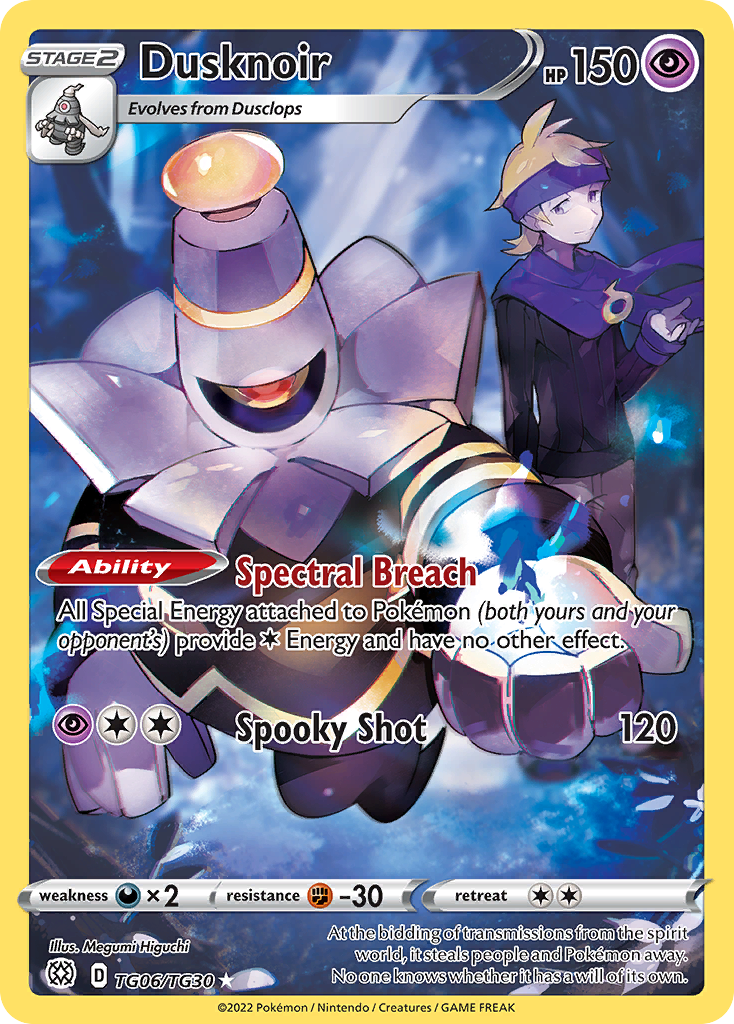 Brilliant Stars Trainer Gallery Dusknoir #TG6/30