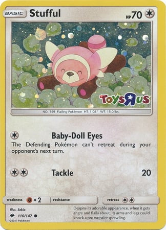 Burning Shadows Stufful #110 Toys R Us Promo