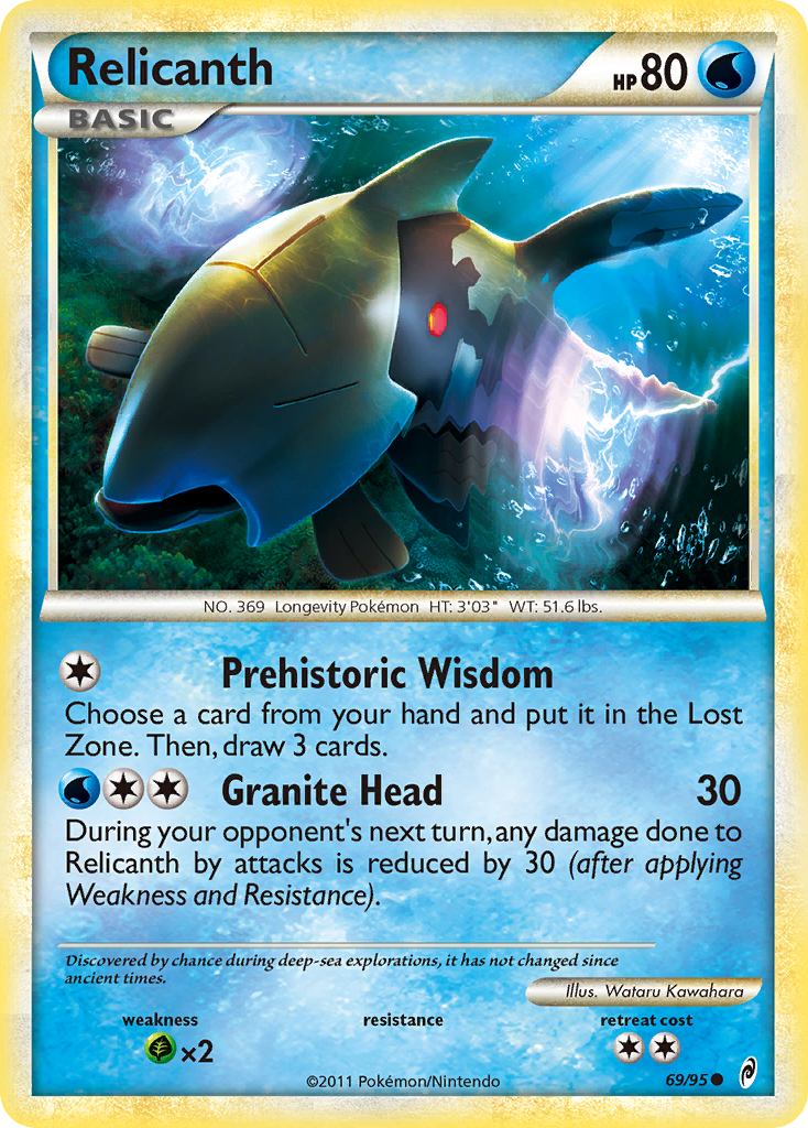 Call of Legends Relicanth #69/95