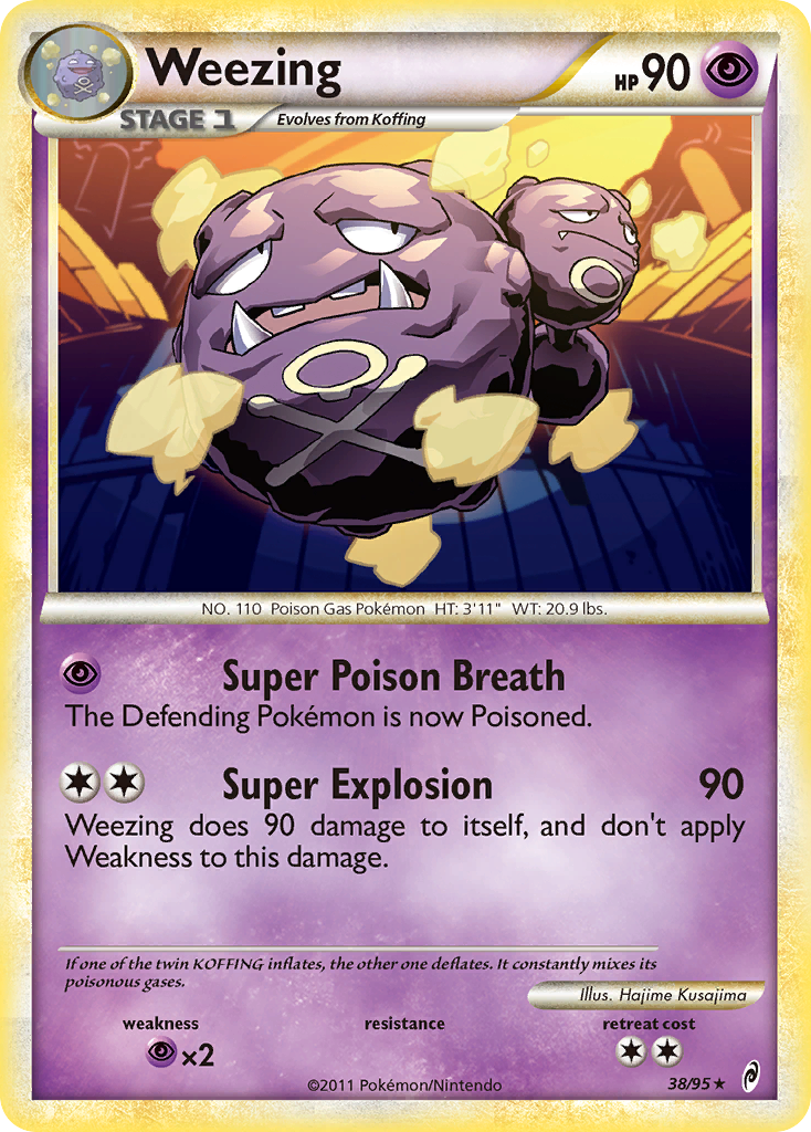 Call of Legends Weezing #38/95