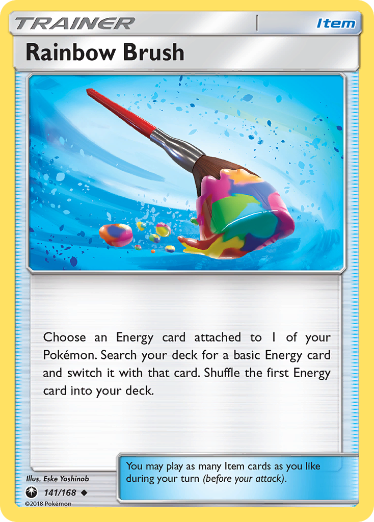 Celestial Storm Rainbow Brush #141/168