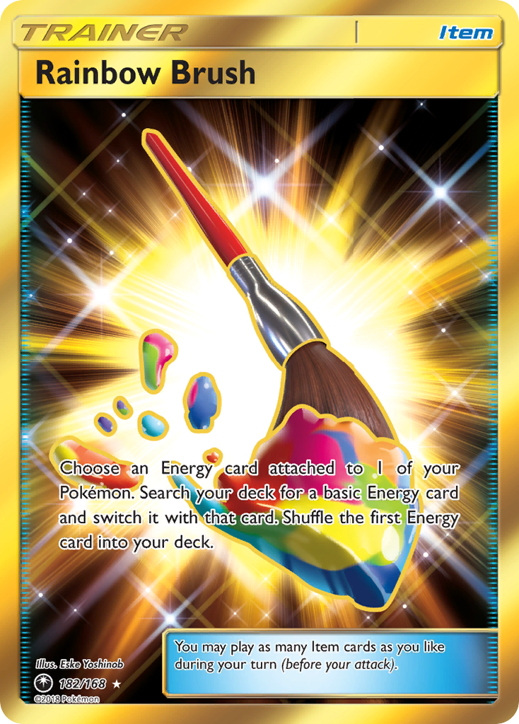 Celestial Storm Rainbow Brush #182/168