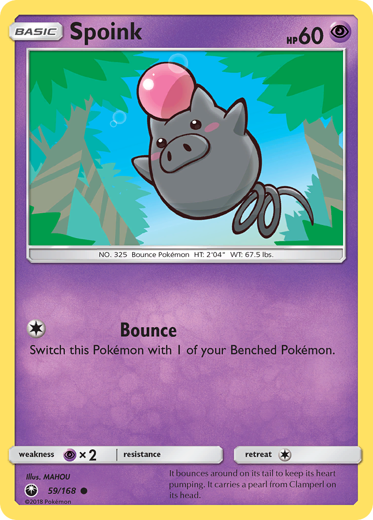 Celestial Storm Spoink #59/168