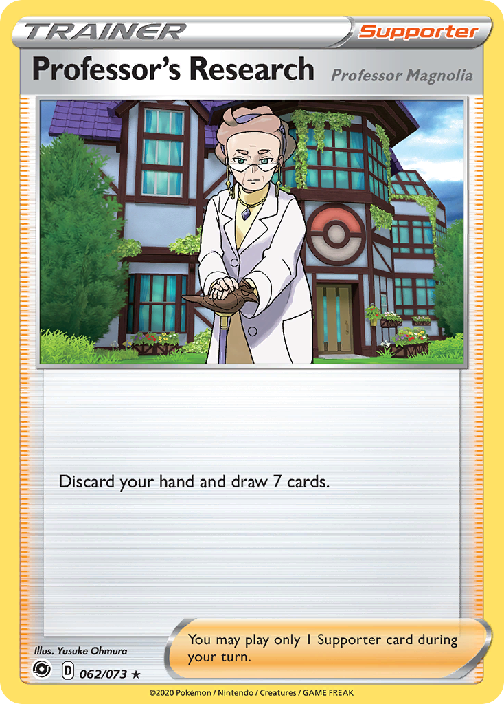 Champion’s Path Holo Professor’s Research #62/73