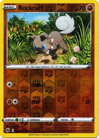 Champion’s Path Rockruff #29/73 reverse holo