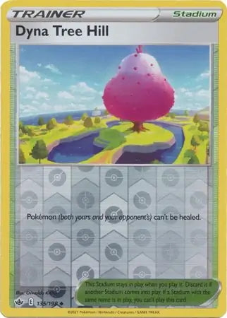 Chilling Reign Dyna Tree Hill #135/198 reverse holo