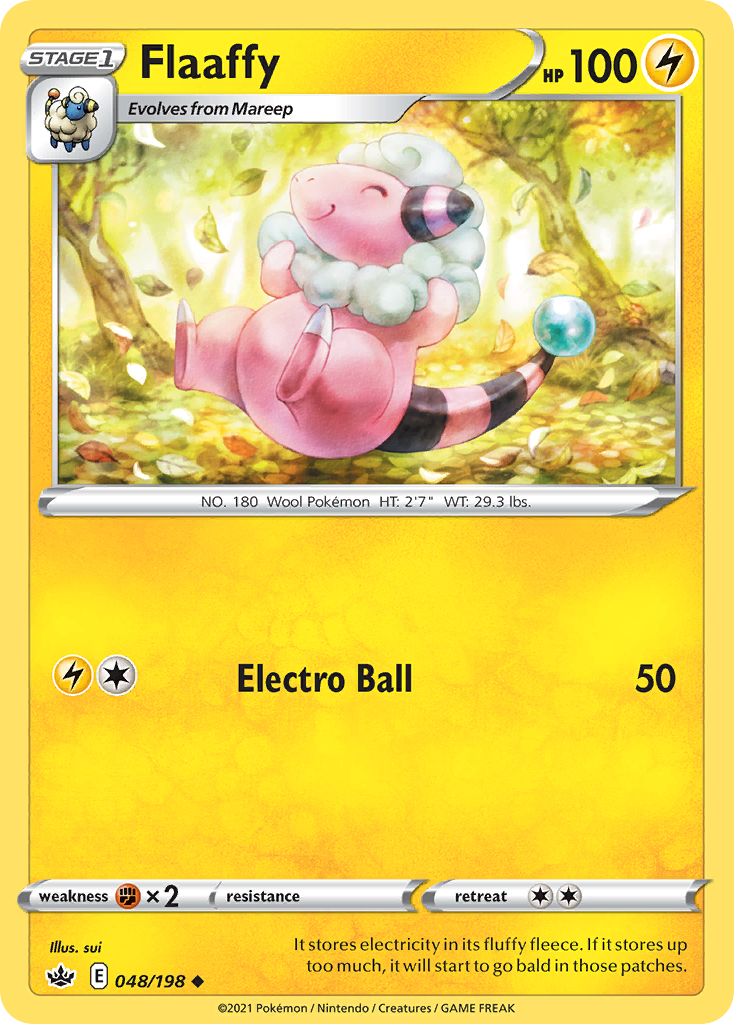 Chilling Reign Mareep #47/198 reverse holo