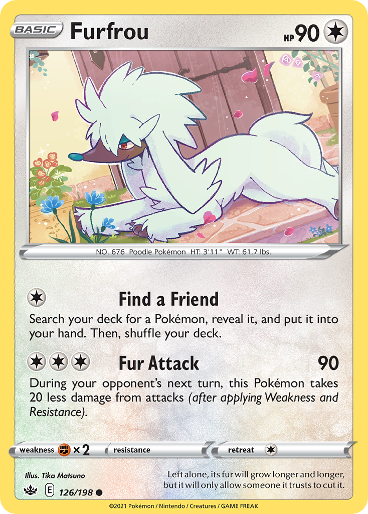 Chilling Reign Furfrou #126/198