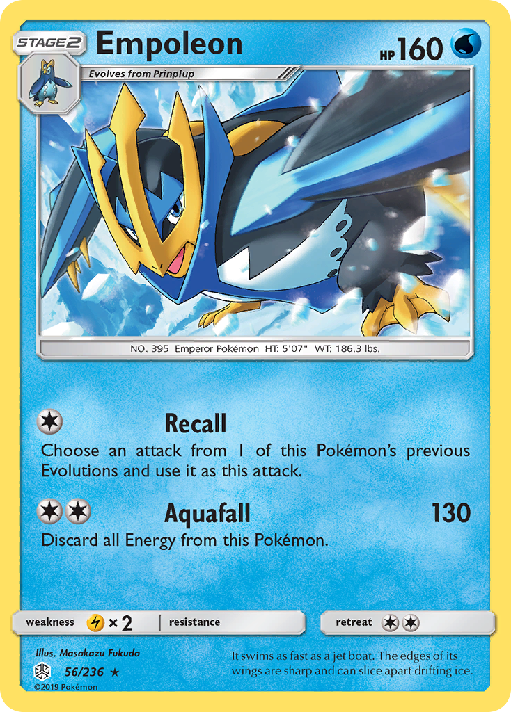 Cosmic Eclipse Empoleon #56/236