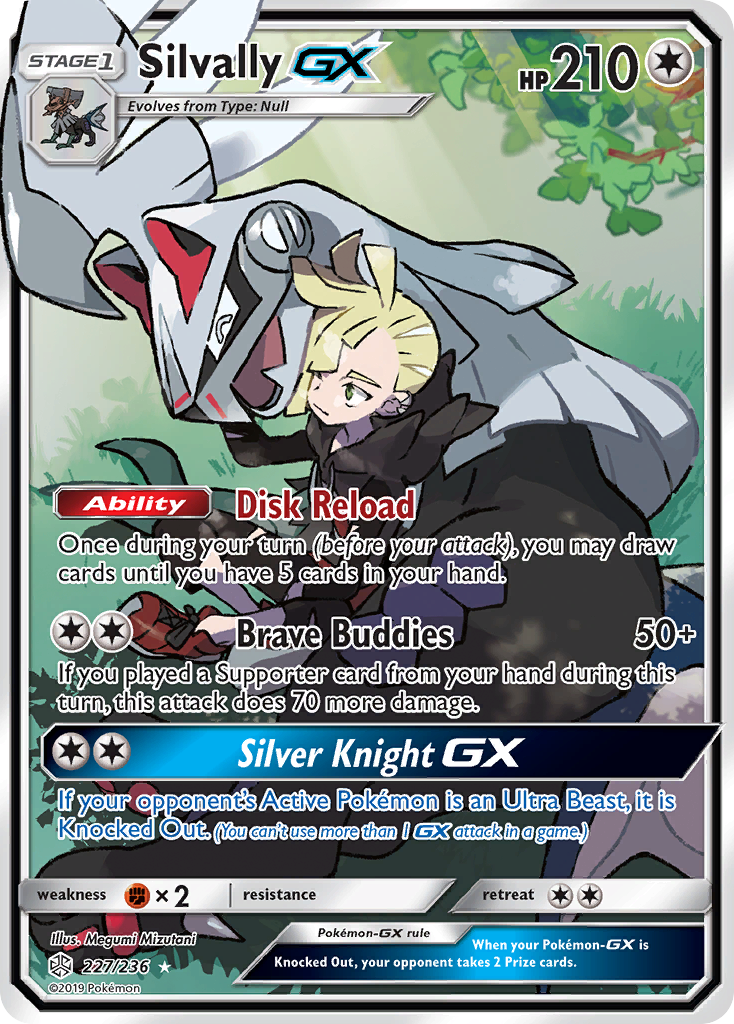 Cosmic Eclipse Silvally GX #227/236