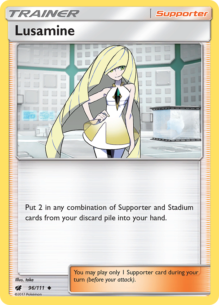Crimson Invasion Lusamine #96/111