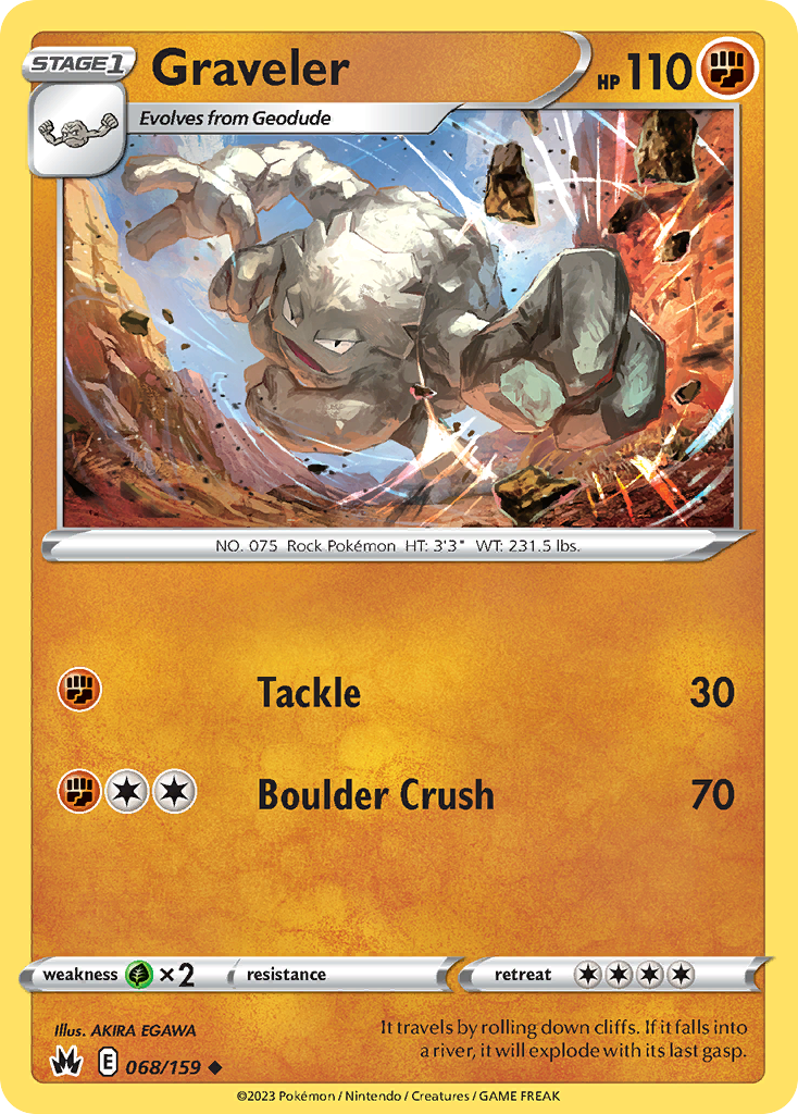 Crown Zenith Graveler #68/159