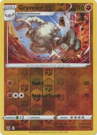 Crown Zenith Graveler #68/159 reverse holo