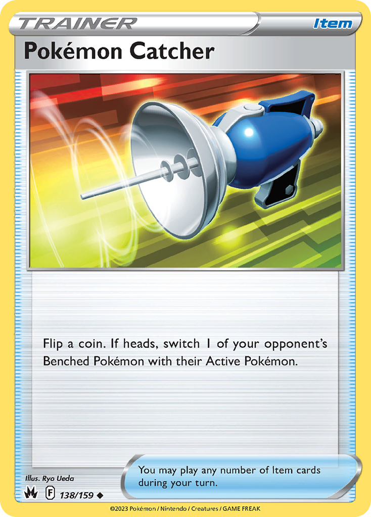 Crown Zenith Pokémon Catcher #138/159