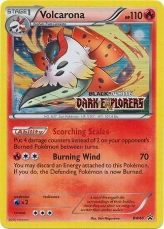 Dark Explorers Volcarona #22 Prerelease Promo