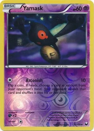 Dark Explorers Yamask #51/108 reverse holo