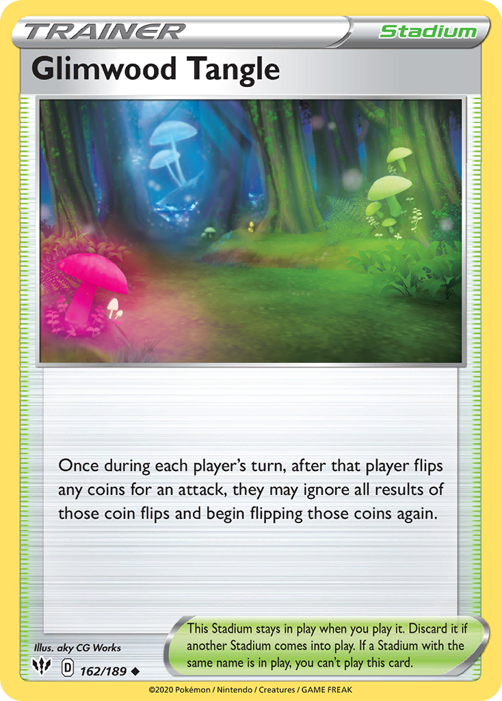 Darkness Ablaze Glimwood Tangle #162/189